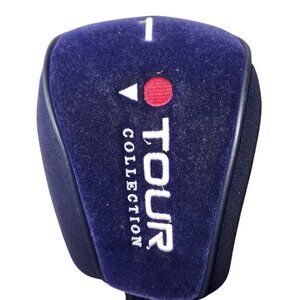 Tour Collection Golf Club Driver Headcover Head Cover Blue White Red Rare